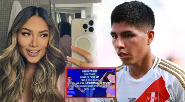 Piero Quispe al descubierto por audios con Olenka Mejía