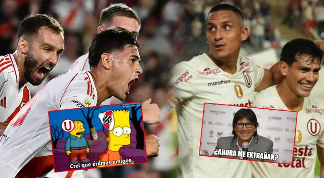 Los mejores memes que se comparten en la previa del Universitario vs. River. Los mejores memes que se comparten en la previa del Universitario vs. River.