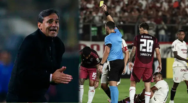 Fabián Bustos dejó contundente crítica sobre el arbitraje Fabián Bustos dejó contundente crítica sobre el arbitraje