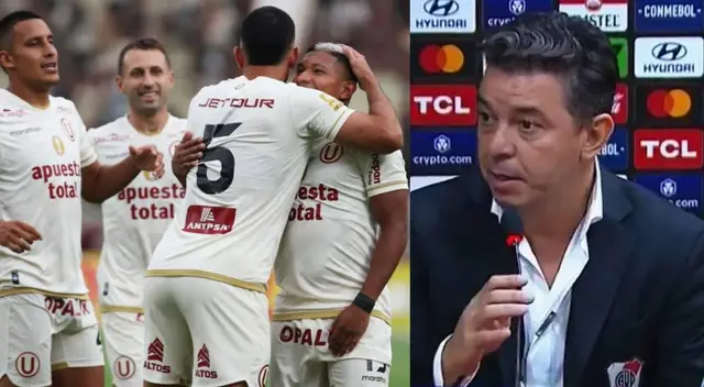 Marcelo Gallardo habló sobre Universitario tras victoria de River Plate Marcelo Gallardo habló sobre Universitario tras victoria de River Plate