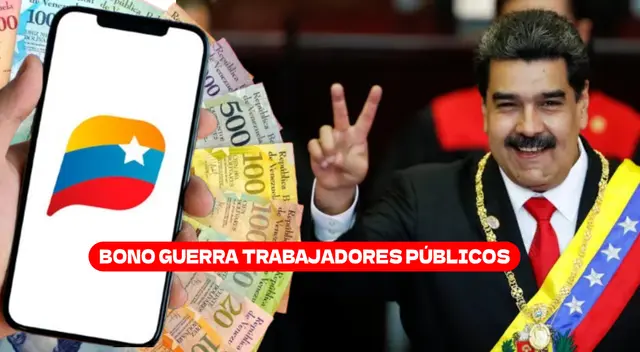 El Bono de Guerra para trabajadores públicos llegó por el Sistema Patria. El Bono de Guerra para trabajadores públicos llegó por el Sistema Patria.