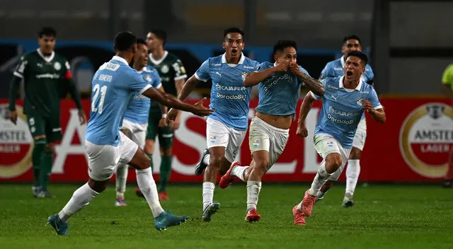 Jesús Pretell anotó un golazo para el empate de Sporting Cristal sobre Palmeiras
