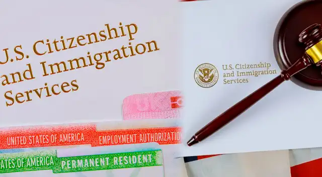 USCIS advierte que no presentar datos biométricos puede acarrear sanciones penales.