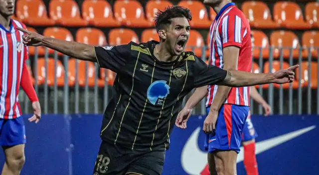 Alessandro Burlamaqui le anotó un golazo al Atlético