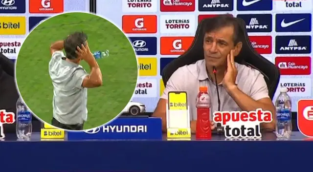 Fabián Bustos responde ante su polémico gesto en Matute. Fabián Bustos responde ante su polémico gesto en Matute.