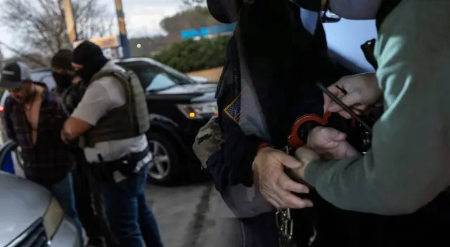 La operación, en colaboración con el FBI y la DEA, buscó capturar a inmigrantes con antecedentes penales.