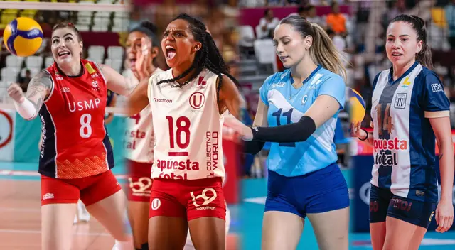 Ya se definieron los cruces de cuartos de final de la Liga Peruana de Vóley 2024-25.