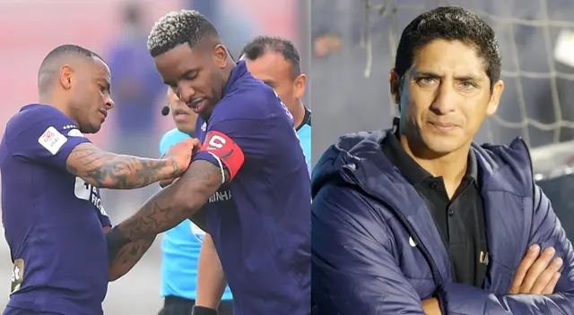 Jefferson Farfán y Wilmer Aguirre no dudaron en referirse a 'Chicho' Salas.