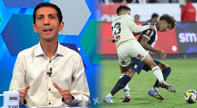 Giancarlo Granda criticó el juego en el clásico entre Alianza Lima y Universitario