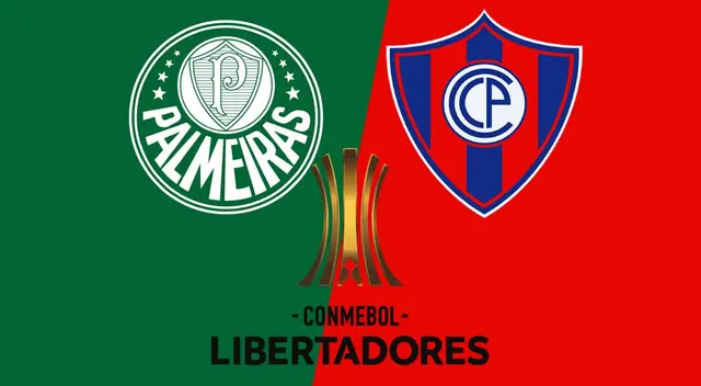 Hora confirmada de partido entre Palmeiras y Cerro Porteño