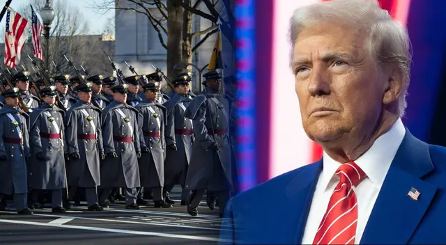 La administración de Trump está decidida a llevar a cabo un desfile militar.