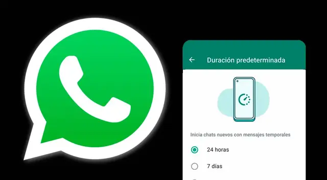 Con este truco podrás activar los mensajes temporales en WhatsApp, esto se 'autodestruyen' en un tiempo determinado.