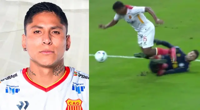 Raúl Ruidíaz y su inesperada reacción sobre el Grau vs. Gremio.