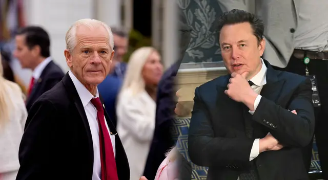 Elon Musk arremete contra Peter Navarro, llamándolo "imbécil" y "más tonto que un saco de ladrillos". Foto: Composición Libero/AFP Elon Musk arremete contra Peter Navarro, llamándolo "imbécil" y "más tonto que un saco de ladrillos". Foto: Composición Libero/AFP