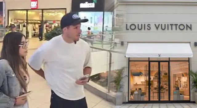 Patricio Parodi pasó momento incómodo al tratar de ingresar a tienda Louis Vuitton.