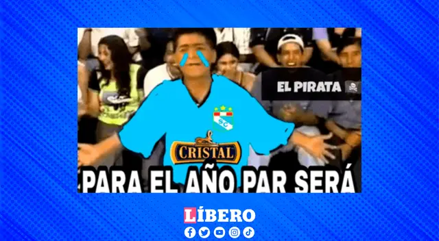 Este fue el meme que más se viralizó entre los hinchas de Cristal.