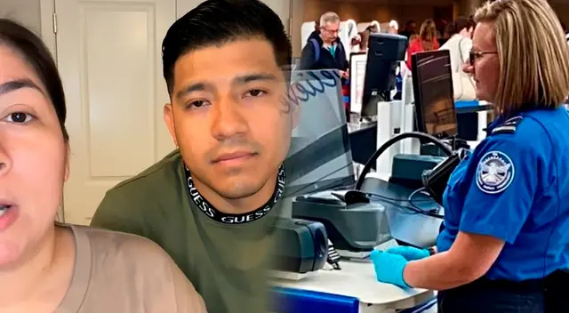 Esposos mexicanon cuentan como es el control migratorio en aeropuerto.