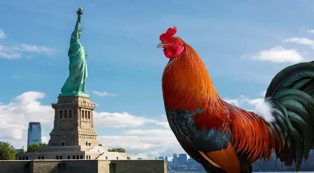 El gallo puede afectar el descanso de los ciudadanos en Nueva York. El gallo puede afectar el descanso de los ciudadanos en Nueva York.