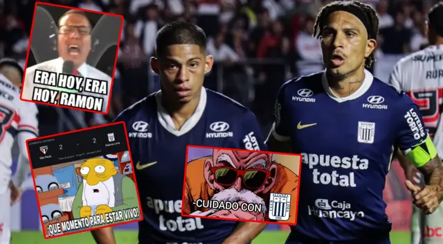 Alianza Lima logró empatar  a Sao Paulo y divertidos memes en redes.