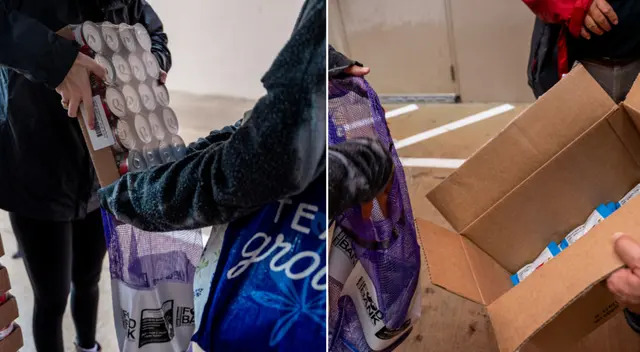 La entrega de los alimentos se llevará a cabo de forma organizada en Miami y Pensacola.