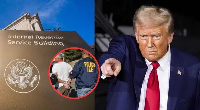 Trump instruye al IRS a colaborar en las deportaciones. Trump instruye al IRS a colaborar en las deportaciones.