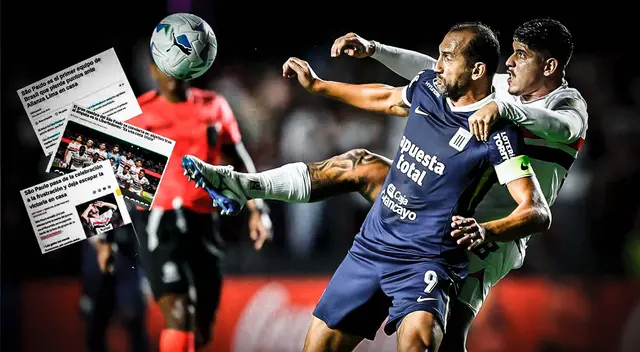 Medios brasileños reaccionaron al empate entre Alianza Lima y Sao Paulo.