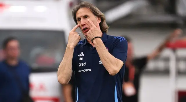 Ricardo Gareca tuvo una inesperada reacción.