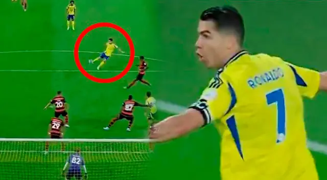 Doblete de Cristiano Ronaldo en Al Nassr.