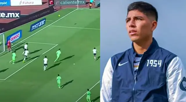 Piero Quispe jugó partido de Pumas frente a Juárez por la Liga MX. Piero Quispe jugó partido de Pumas frente a Juárez por la Liga MX.