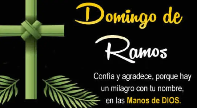 Domingo de Ramos da inicio a la Semana Santa 2025