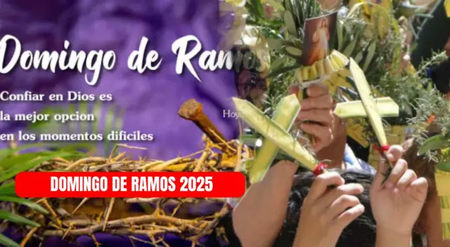 Semana Santa 2025: temporada inició oficialmente este domingo 13 de abril