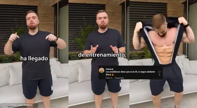 Ibai Llanos quiso lucir su renovada figura y es víctima de todo tipo de burlas por, presuntamente, usar Inteligencia Artificial. Ibai Llanos quiso lucir su renovada figura y es víctima de todo tipo de burlas por, presuntamente, usar Inteligencia Artificial.
