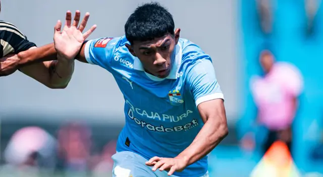 Maxloren Castro dio sus apreciaciones tras el triunfo de Sporting Cristal a Cusco FC.