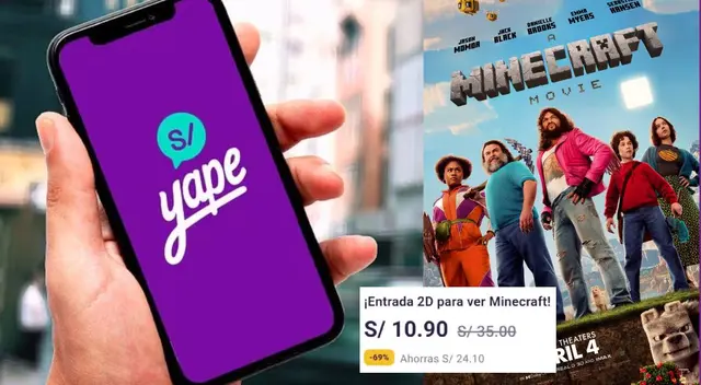 Ya puedes ver 'Una película de Minecraft' en Cineplanet con una buena promoción.