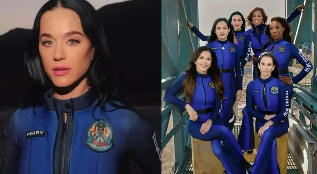 Katy Perry hará historia en el espacio este lunes.