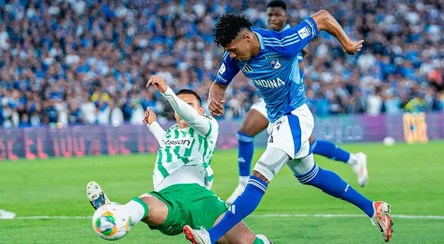 Millonarios no pudo en casa ante Atlético Nacional.