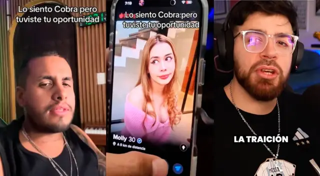El famoso streamer argentino no pudo evitar mostrar su decepción al ver que su 'amigo' quiere conquistar a Crystal Molly.