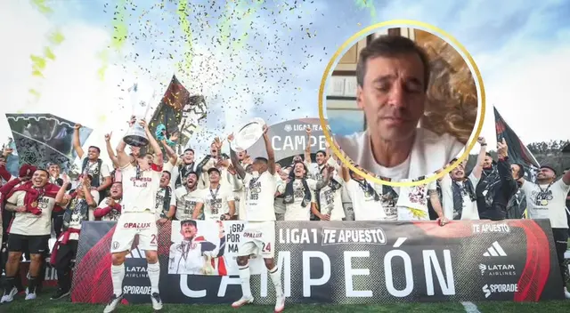 Fabián Bustos se quebró al despedirse de Universitario Fabián Bustos se quebró al despedirse de Universitario