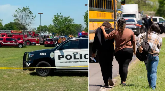 Tiroteo en escuela preparatoria en Dallas deja 4 heridos y triste escena. Tiroteo en escuela preparatoria en Dallas deja 4 heridos y triste escena.