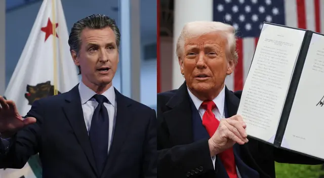 Gavin Newsom planea desafiar la política arancelaria de Donald Trump.