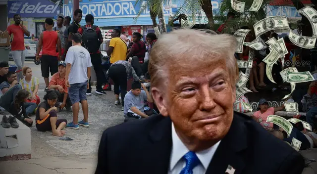 La idea de Trump es ofrecer apoyo económico a los migrantes, incluyendo una suma de dinero y un pasaje aéreo. La idea de Trump es ofrecer apoyo económico a los migrantes, incluyendo una suma de dinero y un pasaje aéreo.