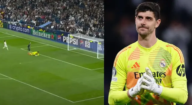 Thibaut Courtois llamó la atención de los hinchas de Real Madrid. Thibaut Courtois llamó la atención de los hinchas de Real Madrid.
