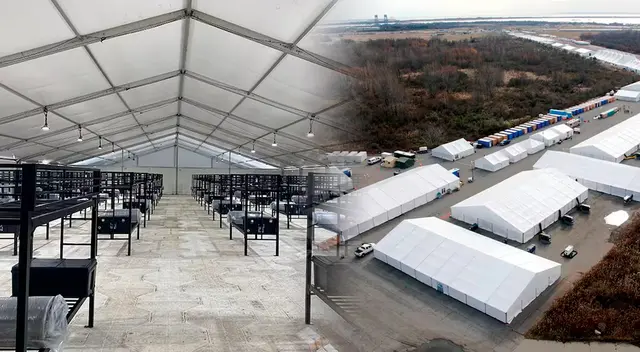 Deployed Resources firmó un contrato de hasta 3,8 millones de dólares con el Servicio de Inmigración y Control de Aduanas (ICE) para operar un campo de detención en Fart Bliss, Texas. Deployed Resources firmó un contrato de hasta 3,8 millones de dólares con el Servicio de Inmigración y Control de Aduanas (ICE) para operar un campo de detención en Fart Bliss, Texas.