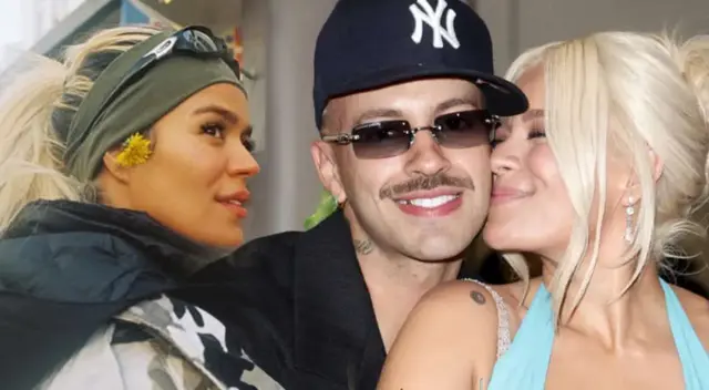 Karol G desmiente que está embarazada de Ferxxo. Karol G desmiente que está embarazada de Ferxxo.