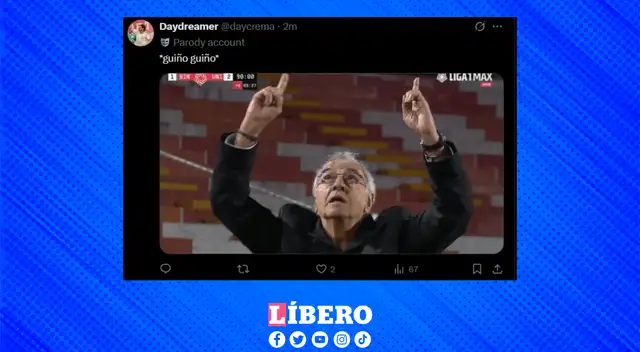 Muchos vieron similitudes entre la celebración de Ancajima con la que hacía en su momento Jorge Fossati. Muchos vieron similitudes entre la celebración de Ancajima con la que hacía en su momento Jorge Fossati.