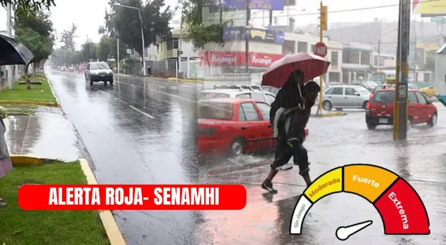 Alerta roja en Senamhi: conoce información del fenómeno climático Alerta roja en Senamhi: conoce información del fenómeno climático