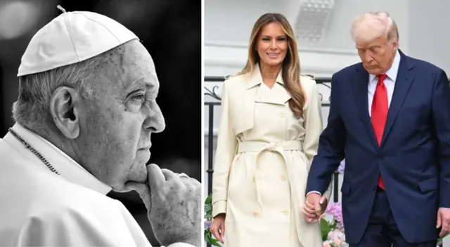 Trump asistirá al funeral del papa Francisco en Roma: Melania Trump lo acompañará.