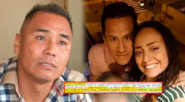 El exfutbolista relata que su hija sufrió de tocamientos indebidos por parte del esposo de Sara Manrique.