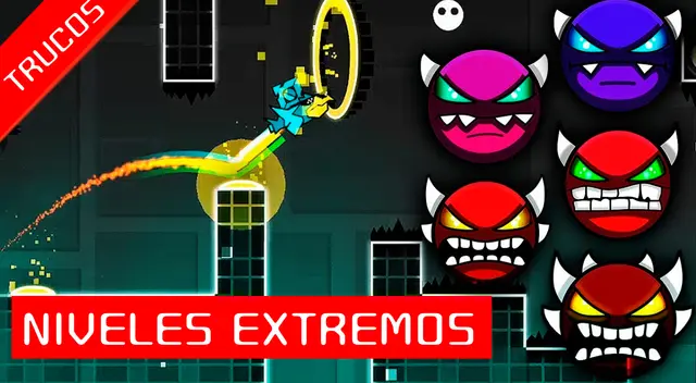 Conoce algunos trucos para superar los niveles más extremos del Geometry Dash 2.0.