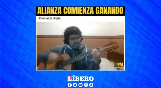 Alianza acabó el primer tiempo ganando 1-0 con gol tempranero de Paolo Guerrero.